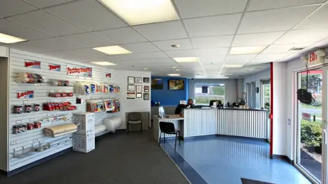 The interior office of Self Storage Plus Air N Space.