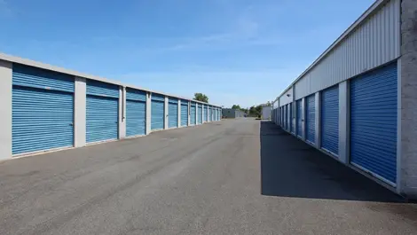 Storage units with drive-up access at Air N Space Self Storage.