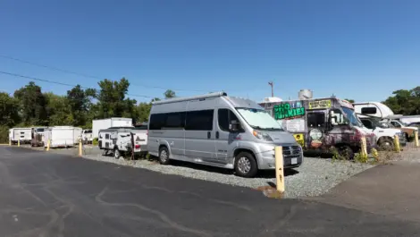 RV storage at Self Storage Plus - Alexandria.