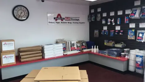 Moving and packing supplies at Self Storage Plus - Alexandria.