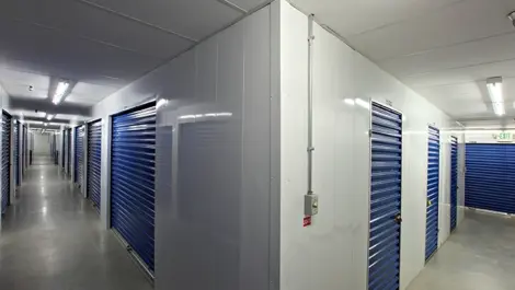 Indoor storage units at Self Storage Plus - Bel Air.