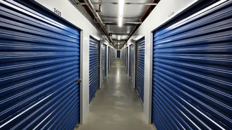 Indoor storage units at Self Storage Plus - Bel Air.