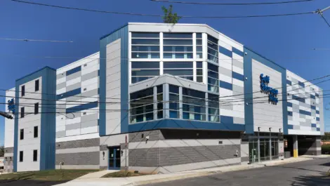 Exterior view of Self Storage Plus - Blair Rd.