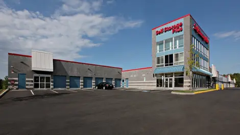 An exterior view of Self Storage Plus - Bristow.