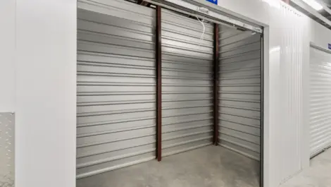 Indoor storage unit at Self Storage Plus - Cascades.