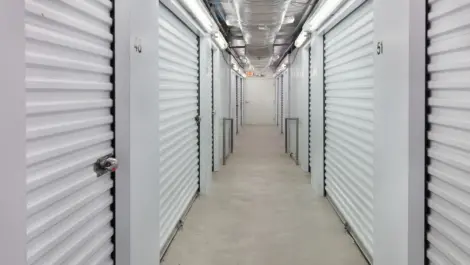 Indoor storage units at Self Storage Plus - Charles Town.