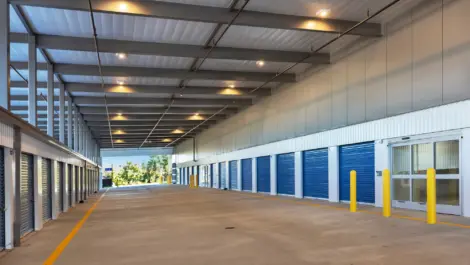 Covered loading bay at Self Storage Plus - Collington.