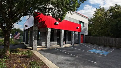 Exterior view of the office at Self Storage Plus - Freestate.