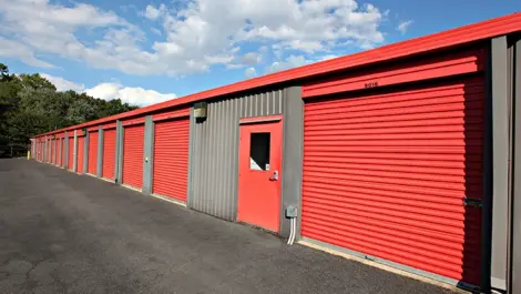 Drive-up storage at Self Storage Plus - Freestate.