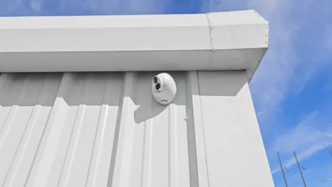 Security camera at Self Storage Plus - Front Royal.