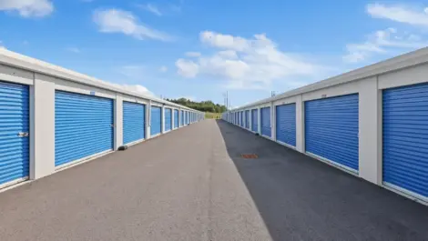 Drive-up storage at Self Storage Plus - Front Royal.