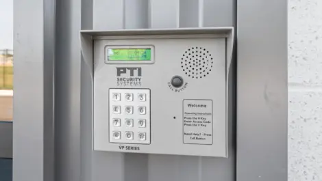 Hanover keypad entry.