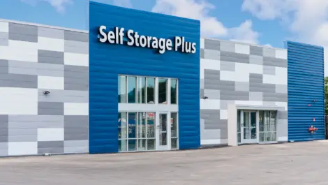 Martinsburg Self Storage front entrance.