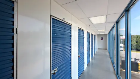 Woodbridge Self Storage small indoor storage units.