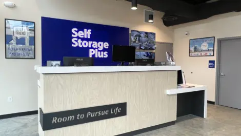 Randallstown Self Storage front desk.