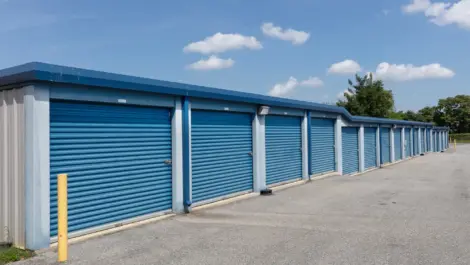 Ranson Self Storage outdoor storage units.