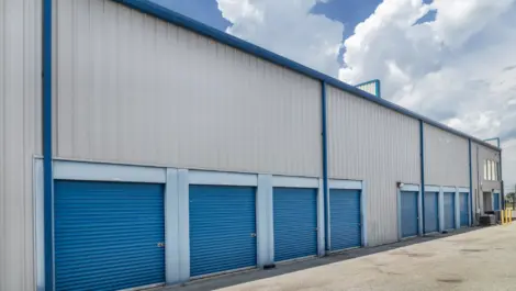 Ranson Self Storage large outdoor units.