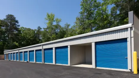 La Plata Self Storage outdoor storage units.