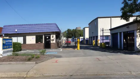 Baltimore Self Storage photo of outside with gate access.