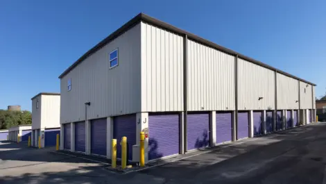 Baltimore Self Storage outdoor storage units.