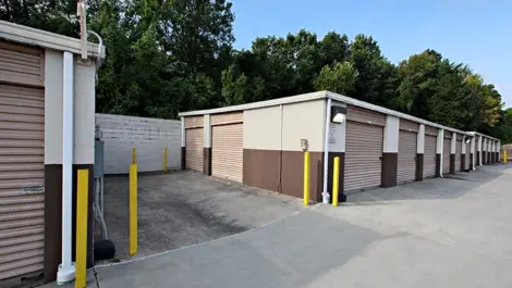 Seabrook Self Storage outdoor storage units.