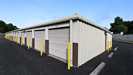 Seabrook Self Storage outdoor units.