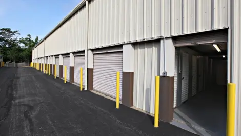 Seabrook Self Storage outdoor storage units.