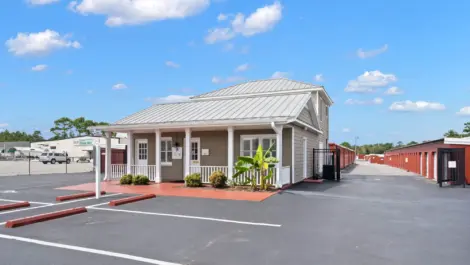 Southport Self Storage office building.