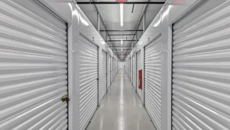 Martinsburg Self Storage hallway with indoor units.