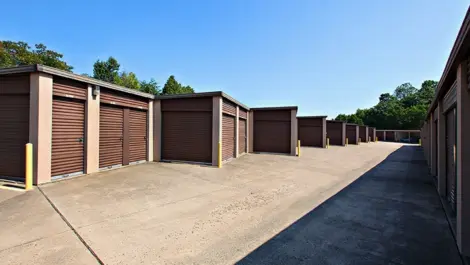 Triangle Self Storage outdoor units.