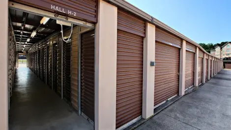 Triangle Self Storage indoor units.