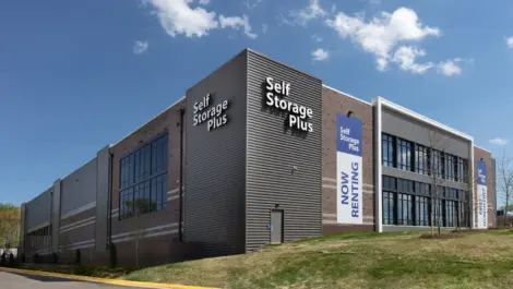 Self Storage Plus West Ox exterior building back.